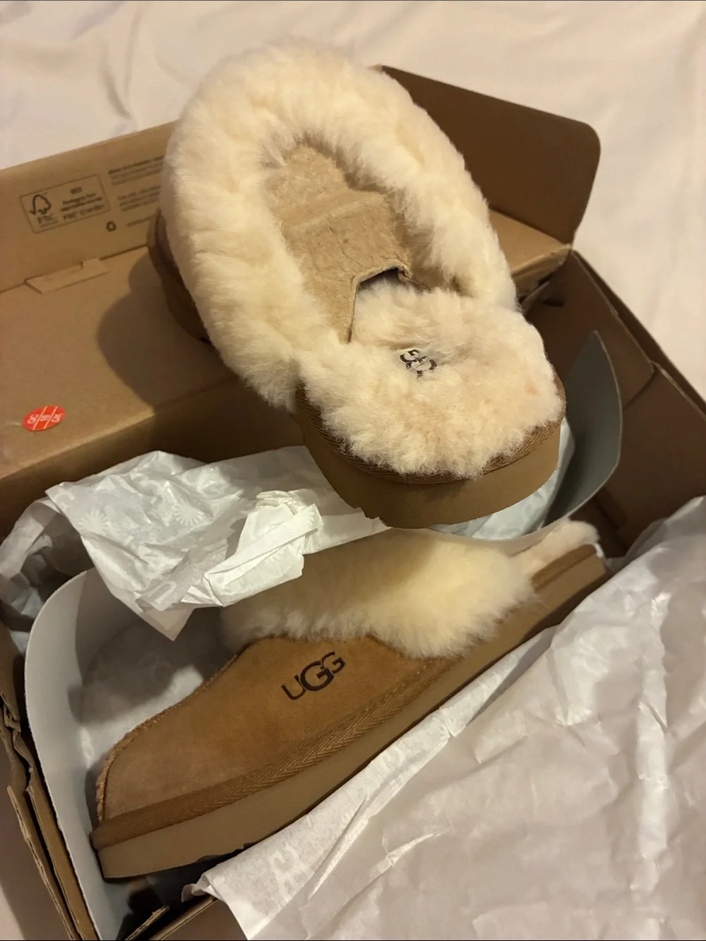 UGG soft shearling